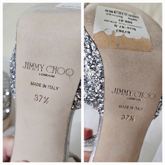 🩶 Jimmy Choo Heels $975 MSRP 🩶 - Picture 9 of 11
